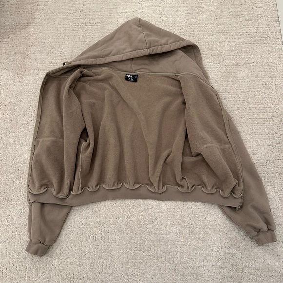 Popflex Zip Cloud Hoodie - Taupe, Size Small/Medium, Worn Once - Picture 6 of 7